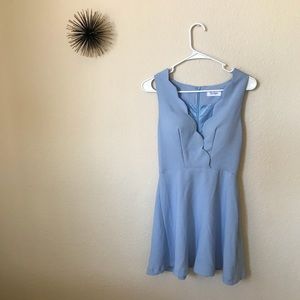 Boutique Scalloped Dress